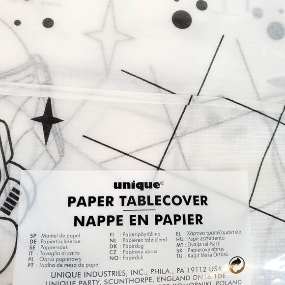 2 Pack Star Wars Mandalorian Grogu Paper Tablecloth Color In Party Supplies 84x5 - Picture 9 of 9